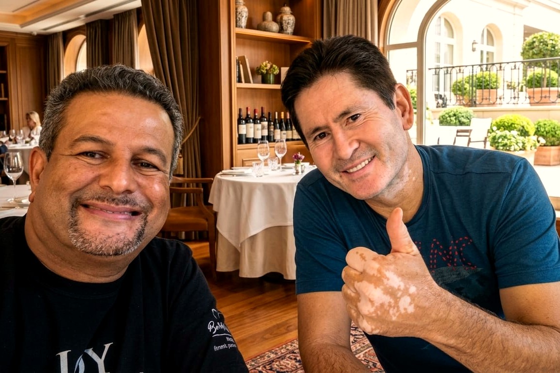 Joy com Gian